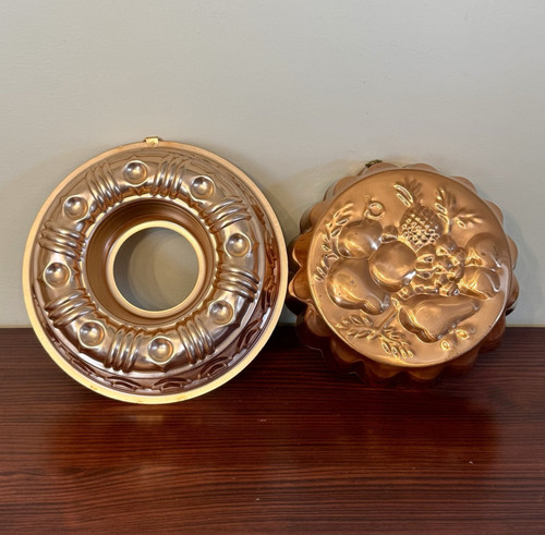 Vintage embossed copper - vintage,