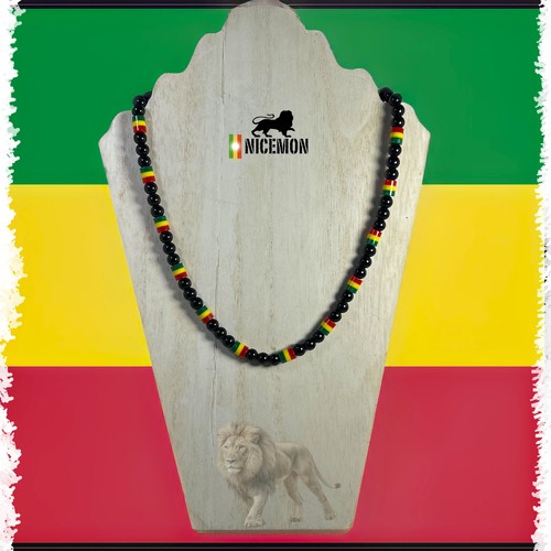 Reggae roots bead necklace - bead,
