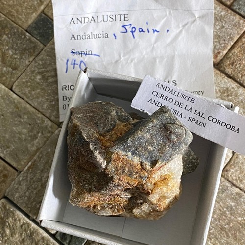 Andalusite cerro la sal - -, de