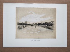 The seine paris antique - seine,