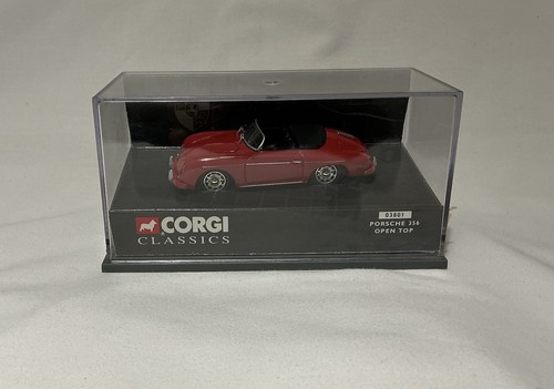 Corgi classics red porsche - classics,