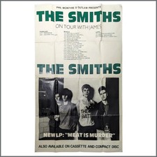 The Smiths 1985 Meat Is Murder Tour Poster (UK)