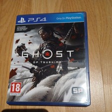 Ghost of Tsushima.  Sony Playstation 4.  PS4.  Good Cond. with an excellent disc