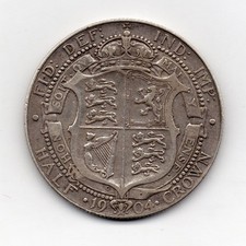 1904 Half Crown, Edward VII