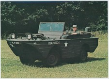 AFTER THE BATTLE POSTCARD - AMPHIBIOUS JEEP ('SEEP')