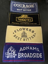 Beer Bar Towels 4 Cotton Mats Preloved Commercial Grade Golf Fishing see sizes