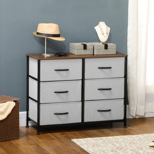 Fabric chest drawers - fabric,