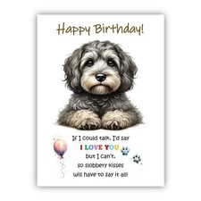 Birthday Card from the dog