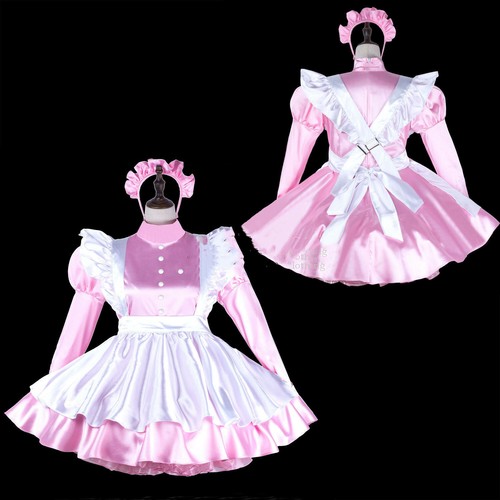 Girl sissy maid pink - girl,
