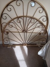 king size brass headboard