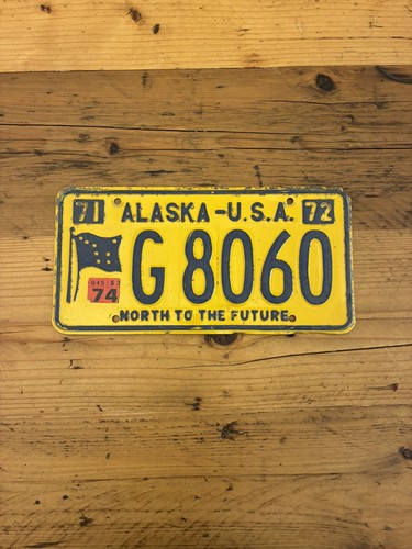 Vintage alaska 1974 north - vintage,