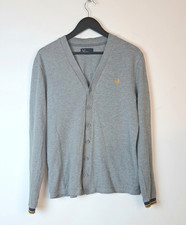 Fred Perry Mens Grey Waffle