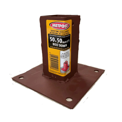 Metpost plain box post - box,