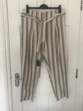 RALPH LAUREN BLUE/CREAM LINED