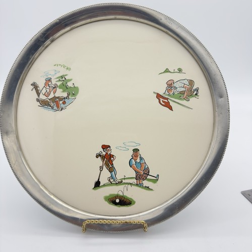 Vtg revere pewter porcelain - pewter,