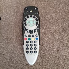 Black & Silver Remote Control Wireless Handheld For Thomson DTI6300 TV Recorder