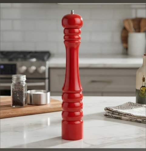 Tall red varnished - tall,
