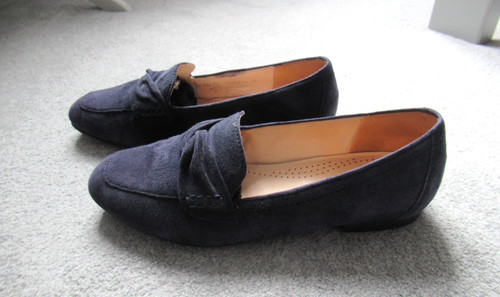 Gabor womens navy blue suede - womens,