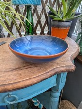 Henry Watson Pottery Blue Bowl