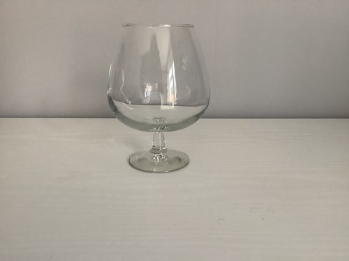 Vintage large clear glass - large,