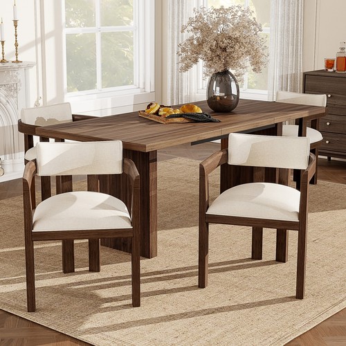 Solid wooden dining - chairs, set