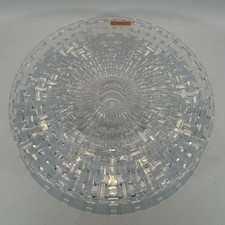 Vintage Nachtmann Bavarian Lead Crystal Cake Stand/Chip and Dip
