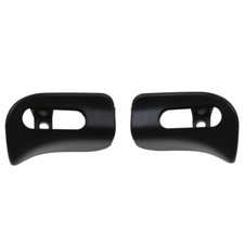 Sun Visor Pivot Trim Cap Set Black For Mercedes R129 SL320 SL500 SL600 1994-2002