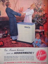 1960 HOOVERMATIC AD THE