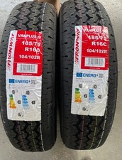 2x 185/75R16c BUDGET VAN TYRES BRAND NEW DOT! 1857516 185/75/16 185-75-16 