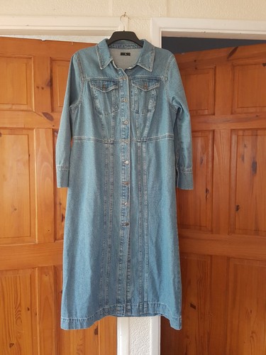 Midaxi denim dress size - , 18