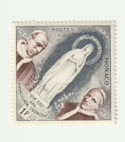 Monaco stamp 1958 - 100, years