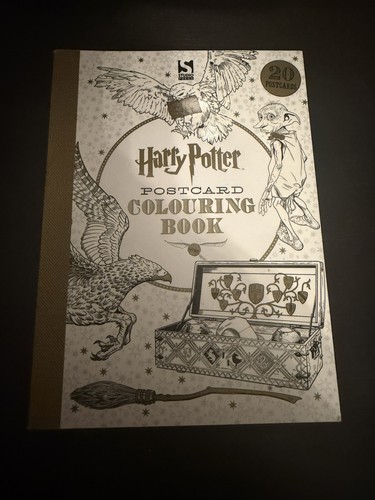 Harry potter postcard coloring - harry,