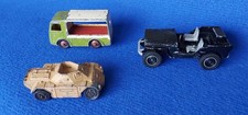 Dinky Meccano Ferret Scout Car, Milk Van Army Jeep diecast classic vehicles old 