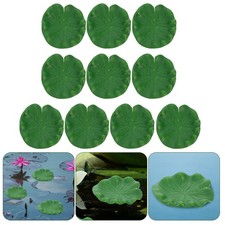 10PCS Lily Pads Plastic Pond