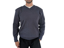 Royal Air Force RAF Navy Blue Utility Jumper  80% Wool Pullover,