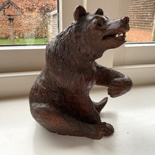 BLACK FOREST BEAR INKWELL