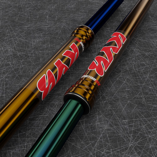 Kyb red clear upper fork - upper,