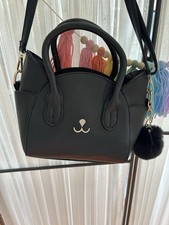 GREAT BLACK SHOULDER BAG CAT