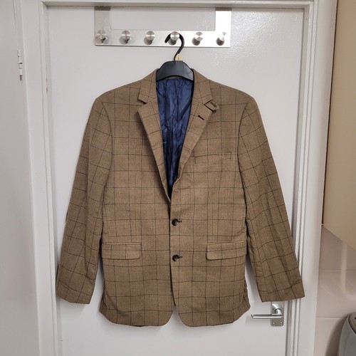 Mens tweed jacket - mens, moss