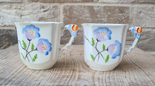 2 Mid-Century Square Cups With