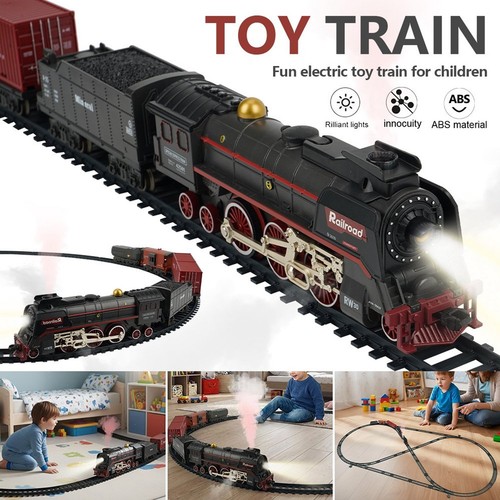 Electric train set steam - set,
