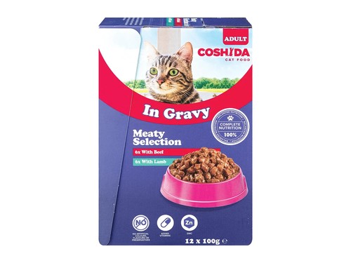 Coshida cat food pouches - cat,