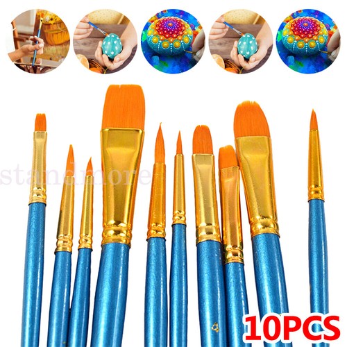 10pcs artist paint brushes set - 10pcs,