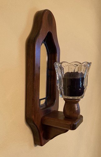 Vintage wall hanging candle - vintage,