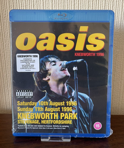 Oasis knebworth 1996 - oasis,