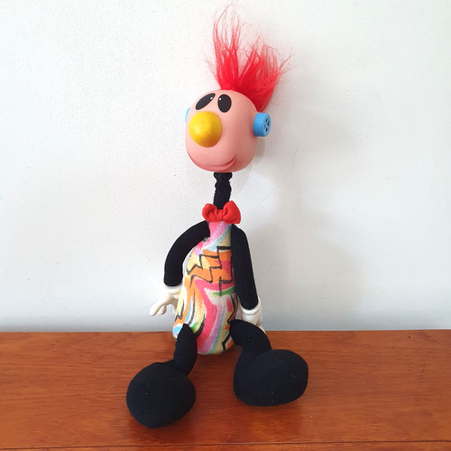 Jibba jabba doll red - jibba, mohawk