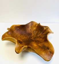 Wooden bowl fruit 45cm - bowl, hand