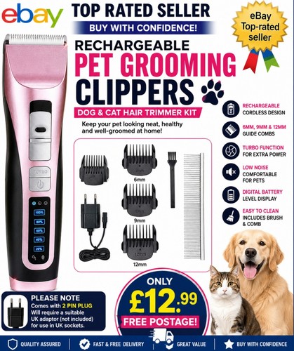 Dog clippers low noise - low, noise,dog