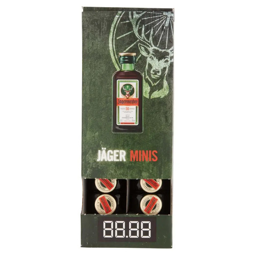 Jagermeister liqueur 12x 2cl - jagermeister,