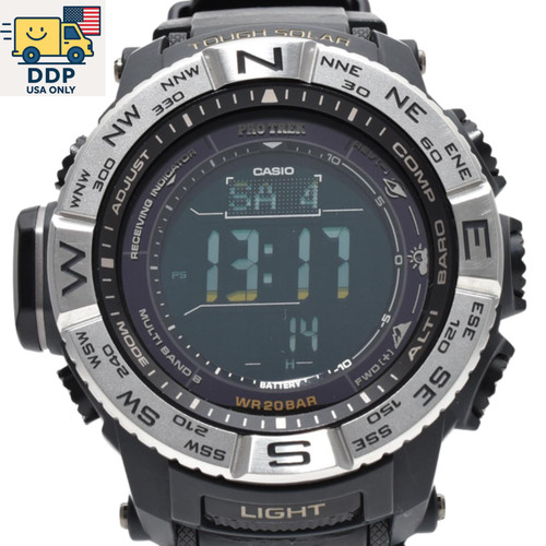 Casio pro trek prw - prw-3510, silver